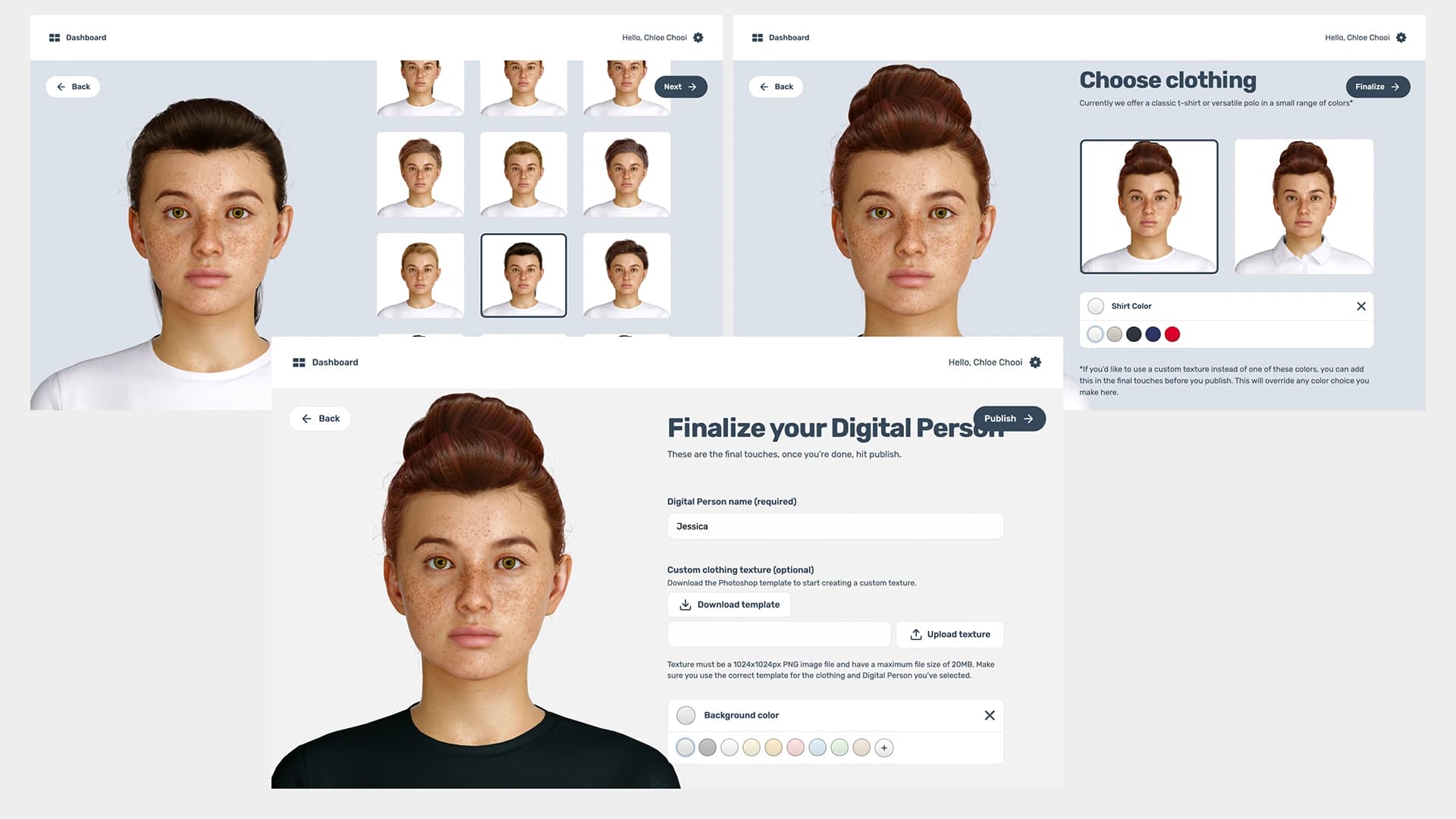 Deploying Digital Persons on the B2B platform