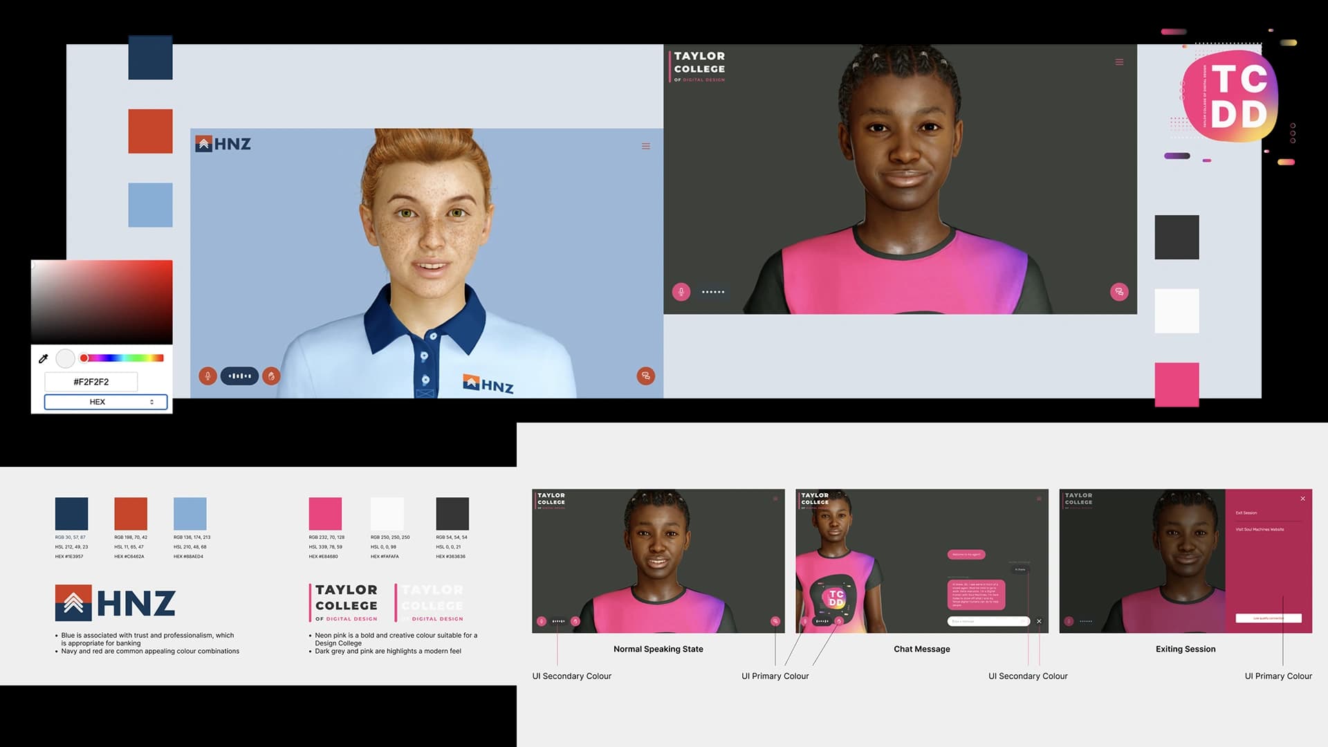Assets for the Branding section of the guidelines